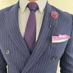 Curated by your resident gentleman, each piece in the Knitted Purple Tie Set is carefully selected to take the guesswork out of dressing up. With sets for almost any occasion from a night out on the town, to your wedding day, our gentleman sets are sure to make your dapper days easy. The Knitted Purple Tie is perfectly paired with the Hyacinth Buds Sangria Lapel Pin and the Wisteria Lavender Pocket Square to accent your full look. Sartorial and dapper. Fun and creative. Business or pleasure. Gen Fitted Business Sets With Ties, Fitted Wedding Suits With Pocket Square, Purple Fitted Suit And Tie Accessories For Groom, Elegant Fitted Suits With Pocket Square, Elegant Fitted Suit With Pocket Square, Dapper Suit With Pocket Square, Dapper Fitted Suit With Pocket Square, Semi-formal Fitted Purple Suit And Tie Accessories, Classic Fitted Sets With Ties