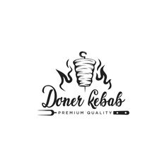 the logo for doneer kebob's premium quality bbq grills