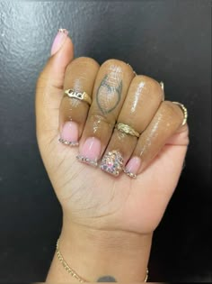 Baby Pink Nails, Drip Nails