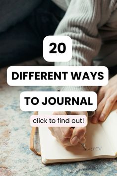 In this blog post, I share 20 different journaling techniques and journal ideas to try in 2025. I also share journal inspiration to help you find the modt effective way to journal for your needs. Click to find out how to journal for your goals. #journaling #journalcommunity First Page Of Journal, Goals Journaling, 2025 Journal, Journaling Routine, Journaling Techniques, Journaling Aesthetic, Journal Techniques