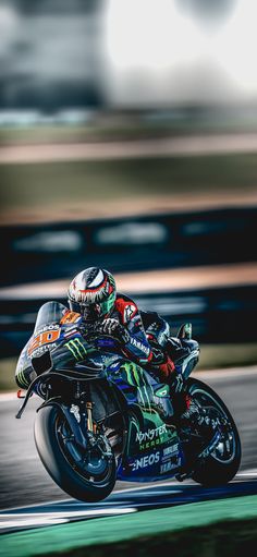 Fabio Quartararo | Monster Energy Yamaha | Thailand Grand Prix 2024 | MotoGP Wallpaper | Photo By: Rob Gray / polarityphoto Yamaha Motogp, Biker Love, Wallpaper Photo, Monster Energy, Racing Bikes, Anime Artwork