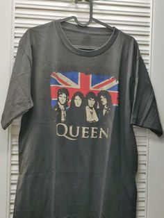 Queen 100% Cotton New Vintage Band T Shirt - Vintage Band Shirts 1984 Shirt, Types Of Cotton Fabric, Queen T Shirt, Vintage Band Shirts, Vintage Band T Shirts, Shirt Wrinkles, Queen Tshirt, Vintage Band, Band Shirts