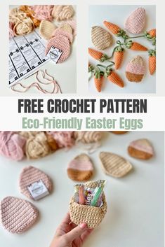 crochet patterns for easter eggs and carrots