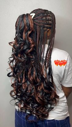 27 French Curl Braids, Girls Pageant Hair, Island Hairstyles, French Curl Braids Hairstyles, Braids With Curls Hairstyles, Layered French Curl Braids, Braids Hairstyles Black Women, French Curls Braids, French Braid Tutorial