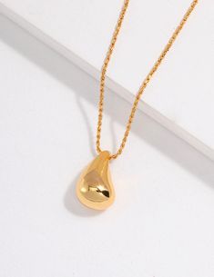 Metal: 18ct Gold Plated on Sterling Silver Pendant Dimensions: 23mm diameter Long Rope Chain: 600mm / 23.6” Weight: 14.8g Chic Minimalista, Long Rope, 18k Gold Necklace, Drop Pendant Necklace, Teardrop Necklace, Drop Pendant, Water Drop, Gold Pendant Necklace, Ring Collections