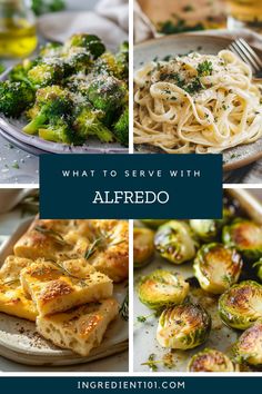 what to serve with alfredo and brussel sprouts