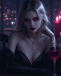 Vampire Female Aesthetic, D&d Vampire, Cute Vampire Art, Vampire Female Art, Vampire Woman Art, Vampire Art Female, Beautiful Vampire Woman, Female Vampire Art, Vampire Poses