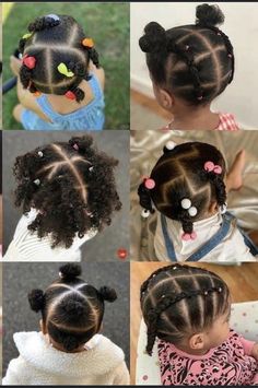 Christmas Hairstyles For Black Kids, Toddler Girl Easy Hairstyles, Toddler 4c Hairstyles Girl, Biracial Hair Styles, Kids Style Hair