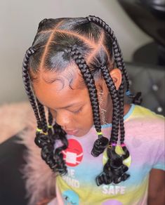 Braid Styles Tutorials, Man Braids, Coi Leray Braids, Voice Of Hair, Easy Braid Styles, Toddler Braided Hairstyles, Black Kids Braids Hairstyles, Cute Toddler Hairstyles, Kids Hairstyle