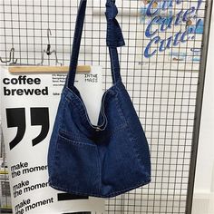 Brand Name: ARINOCHKAShape: Casual TotePlace Of Origin: HE BEI ?ProvinceHandbags Type: Shoulder BagsTypes of bags: Shoulder Crossbody BagsOrigin: CN(Origin)Main Material: DenimClosure Type: HaspHardness: SOFTExterior: NONEStyle: vintageModel Number: 3628Lining Material: PolyesterOccasion: VersatileGender: WOMENPattern Type: SolidNumber of Handles/Straps: SingleInterior: Interior Slot PocketInterior: Cell Phone PocketDecoration: NONEItem Type: Handbags Blue Handbag, Tas Bahu, Denim Crossbody, Vintage Crossbody Bag, Denim Shoulder Bags, Blue Handbags, Denim Tote Bags, Denim Tote, Jeans Bag