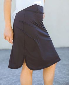 black modest athleisure workout skirt transcendent active Fitted Black Moisture-wicking Swim Skirt, Sporty Black Skirt With Built-in Shorts, Black Stretch Athleisure Skirt, Athleisure Lined Skirt With 4-way Stretch, Black Athleisure Skirt With Built-in Shorts, Athleisure Stretch Skirt For Gym, Black Fitted Athleisure Skirt, Black Stretch Swim Skirt With Moisture-wicking, Black Athleisure Skirt For Workout