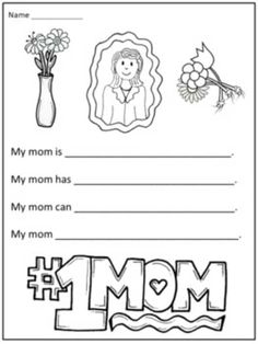 the mother's day worksheet