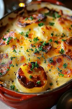 Potatoes Au Gratin Recipe, Gratin Recipes, Rice Ideas, Supper Meals, Vegetable Casseroles, Au Gratin Potato Recipes, Slow Cooker Salisbury Steak, Best Potato Recipes