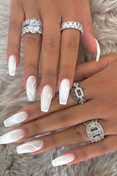 Nail Designs Short Summer, Summer Nail Designs Short, Nail Designs White, Nail Designs Short, Nail Designs Simple, Sunflower Nails, Plain Nails, White Acrylic Nails, Summer Nail Designs