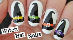 Cotton Candy Nails, Nail Art Halloween, Holloween Nails, Witch Nails, Halloween Nails Easy, Halloween Acrylic Nails, Cute Halloween Nails, Fingernail Designs