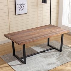 PRICES MAY VARY. 【100% Solid Pine Wood】72” L x 36” W x 30” H. The table is made up of high quality solid wood. 1.2mm metal frame ensures the stability and durability of the table.Top surface supports up to 550 Ibs. 【Space-Saving 】The width of the table is 36'', allowing you to fully release your legs while eating without feeling cramped.You can also place the Bench in a table when you are not using it. 【Modern industrial Style】Modern industrial design dining table and chairs feature refined wood Metal Wood Table Dining, Dining Table With Grey Couch, Light Wood And Metal Dining Table, Farmhouse Breakfast Tables, Farmhouse Kitchen Table With Metal Chairs And Bench, Wooden Dining Table Industrial, Industrial Dining Table And Bench, Neat Dining Table, Kitchen Table The Home Depot