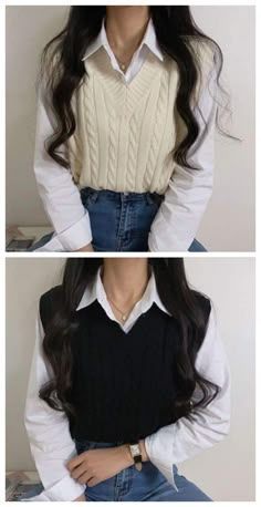 Casual College Outfits, Korean Casual Outfits, Everyday Fashion Outfits, Neue Outfits, Casual Day Outfits, Quick Outfits