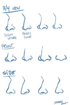 an image of different foot shapes drawn in blue ink