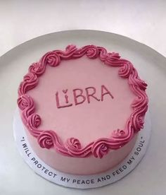 Libra star sign as a cake design Star Sign Birthday Cake, Star Sign Aesthetic, Libra Star