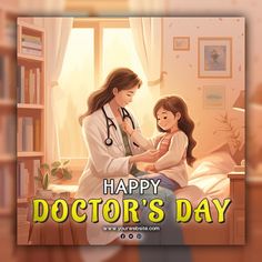 Happy Doctors Day, Doctors Day, Media Post, Social Media Post, Graphic Resources, Thank You, Social Media, Media