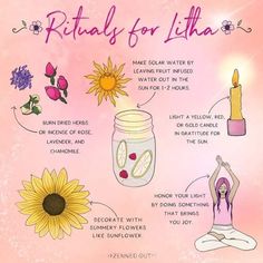 Unknown author Litha Ritual, Wicca Holidays, Wiccan Sabbats, Wiccan Magic