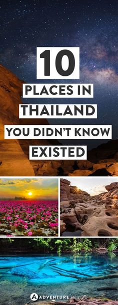 the words 10 places in thailand you didn't know existed