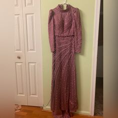 Only Worn Once And For A Few Hours Long Sleeve Rosy Pink Dress Perfect Condition Hijabi Friendly Way Much Nicer Then The Pictures Rosy Pink, Pink Dress, Pink Roses, Pink Ladies, Prom, Prom Dresses, Womens Dresses, Long Sleeve, Dresses