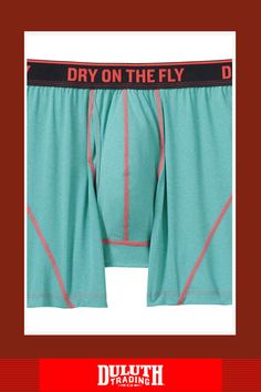 A wonder down under! Dry on the Fly Boxer Briefs wick quick, dry in a blink. Boxer Briefs, Briefs, Quick Dry