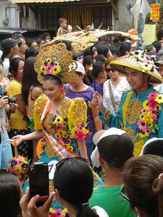 Gowns inspired by the Pahiyas Festival Festival Costume, Festival Costumes, Philippines, Float, Festival, Google Search