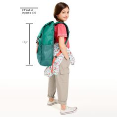 Switch up their back-to-school style this year with our newest pack, built to be their best bud from the very first day. For starters, it has a cool flap design with easy-click buckle closures for security. Lift up the flap to reveal the main compartment, enhanced with a padded laptop sleeve. On the front, they'll find one zippered pocket for quick access and on the sides, expandable water bottle pockets keep drinks within reach. To top it all off, extra-cushiony straps and back plus a weight-ba Luggage Backpack, Best Bud, Laptop Pocket, Kids Backpacks, Laptop Backpack, Lands End, School Fashion, Laptop Sleeves, Color Blocking