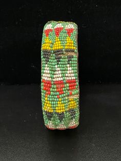 Vintage Collectable Mali Africa Beaded Bracelet Circa - Etsy Vintage Beaded Bangle Bracelet, Vintage Beaded Bangle Bracelets, Vintage Stretch Bracelet With Large Beads As Gift, Vintage Stretch Bracelet With Large Beads For Gifts, Multicolor Beaded Collectible Jewelry, Collectible Multicolor Beaded Jewelry, Vintage Green Bracelet For Festival, Vintage Adjustable Beaded Bangle Bracelets, Vintage Green Round Bead Bracelets