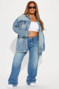 Available In Light Wash. Denim Jacket Collared Button Closure Pockets Ripped Non Stretch Disclaimer: Due To The Specialized Wash Process, Each Garment Is Unique. 100% Cotton Imported | Losing Focus Denim Trucker Jackets in Light Wash size XL by Fashion Nova Oversized Medium Wash Denim Jacket With Button Closure, Oversized Denim Jacket With Button Closure, Oversized Single Breasted Medium Wash Outerwear, Oversized Single Breasted Outerwear In Medium Wash, Oversized Single-breasted Medium Wash Outerwear, Oversized Medium Wash Denim Jacket With Snap Buttons, Oversized Medium Wash Utility Jacket For Spring, Spring Oversized Medium Wash Utility Jacket, Oversized Denim Shacket With Button Closure