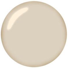 a white paint with a light beige color on the top and bottom, it is an oval