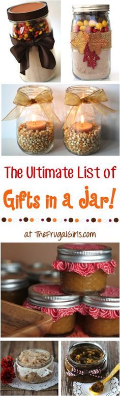 the ultimate list of gifts in a jar