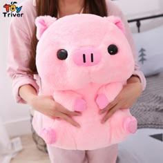 Kawaii Pink Pig Plush Toys Stuffed Animals Doll toy triver Pig Plushie, Pig Doll, Cute Squishies, Pet Pigs, Kawaii Pig, Kawaii Plush, Kawaii Plushies, Cute Pigs, Cute Pillows