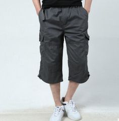 1 Mens Fashion Joggers, Capri Beach, Cotton Pants Men, Faux Leather Jacket Women, Casual Cargo Pants, Baggy Cargo Pants, Mens Shorts Summer, Mens Cargo, Cargo Shorts Men