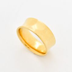 Wide Gold Band made of Gold Vermeil: 18k Gold over Solid 925 Sterling Silver ☞ made to last. Matching Ring & Matching Earrings ☞ please ask me Details:• Thick Gold Ring• Band width & thickness to be updated• 18K Gold Vermeil SKU 965938791 Gold-plated Yellow Gold Wide Band Ring, Gold Plated Yellow Gold Wide Band Ring, Yellow Gold Plated Wide Band Ring, Gold Wide Band Ring, Hallmarked, Gold Wide Band Ring With Hallmark, Yellow Gold Thick Band Jewelry For Gift, Gold Hammered Thick Band Jewelry, Yellow Gold Brass Wide Band Ring Gift, Gold Plated Wide Band Ring For Anniversary