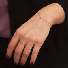 Minimal Ring Handchain with Gem Slave Bracelet - J F W Luxury Yellow Gold Adjustable Chain Ring, Minimalist Gold Chain Bracelet With Gemstone, Minimalist Gold Chain Bracelet With Birthstone, Bracelet With Ring Attached Hand Chain, Delicate Sterling Silver Tarnish Resistant Chain Bracelet, Minimalist Adjustable Gemstone Chain Bracelet, Dainty Simple Bracelet Jewelry, Dainty Simple Design Bracelet Jewelry, Minimalist Yellow Gold Chain Bracelet