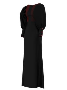 Ebony Elegance Gown was named to represent its colour and elegance. It's a modest luxury gown made from deadstock/leftover designer cadi fabrics with decorative silk patches. THIS IS A DIGITAL ITEM, IT ONLY EXISTS DIGITALLY AND WILL BE APPLIED TO YOUR PHOTO(s) Color: black. Material: digital cadi fabrics. Digital clothes fit all sizes. About the collection: As a pioneer modest fashion brand, NEOMODEST's priority is to facilitate inclusion, sustainability and innovation in fashion for the sake of Evening Fitted Maxi Dress With Bishop Sleeves, Fitted Maxi Dress With Bishop Sleeves For Evening, Formal Long Sleeve Silk Abaya, Fitted Black Abaya For Wedding, Formal Fitted Black Abaya, Black Bishop Sleeve Evening Dress, Black Bishop Sleeve Dress For Evening, Elegant Formal Maxi Dress With Bishop Sleeves, Elegant Black Dress With Modesty Panel