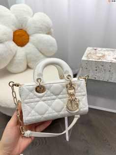 1:1 Replica Bags  Dimensions: 17 x 6 x 10cm / 6.7 x 2.4 x 3.9inches   ‘D.I.O.R.’ charm  Removable chain strap  Removable and adjustable leather shoulder strap Lady D Joy Bag, Chain Strap, Shoulder Strap, Dior, Chain, Leather