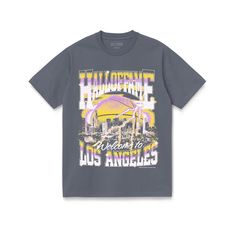 a t - shirt with an image of the los angeles lakers