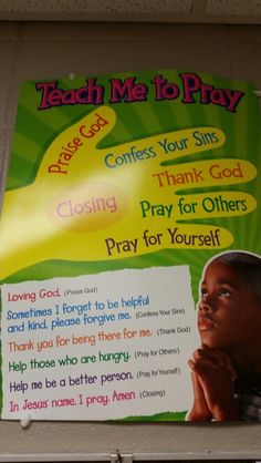 Books Of The Bible Wall, 5 Finger Prayer, Books In The Bible, Teach Me To Pray, Bible Crafts Sunday School, Kids Church Lessons, Preschool Bible Lessons, Kids Sunday School Lessons, Sunday School Classroom