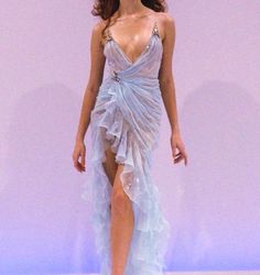 -  baby blue pink. pale colors - #icwal Mugler 90s, Rock Dress, Looks Street Style, Thierry Mugler, Marchesa, Mode Vintage, Elie Saab, Mode Inspiration, Fancy Dresses