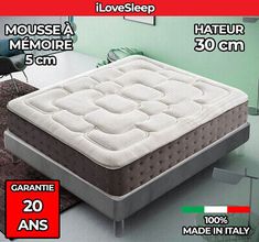 the mattress is made in italy and has been bought for $ 10, 995