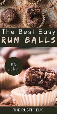 the best easy rum balls no bake recipe