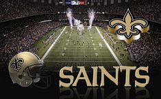 new orleans saints wallpaper with football field and stadium