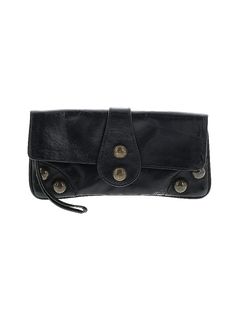 Kooba Leather Clutch Size: One Size Bags - used. 100% Leather, Solid | Kooba Leather Clutch: Black Solid Bags Coin Icon, Black Leather Clutch, Clutch Black, Halston Heritage, Leather Bag Women, Black Solid, Leather Clutch, Leather Crossbody Bag, Leather Crossbody