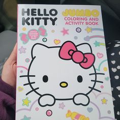 the hello kitty coloring and activity book is in its packaging box for $ 1 99