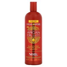 This sulfate-free formula nourishes, hydrates and adds Exotic Shine, while gently cleansing and detangling. Creme Of Nature, Argan Oil Shampoo, Clean Hair, Sulfate Free, Hair Care Shampoo, Mineral Oil, Argan Oil, Shampoo And Conditioner, Beauty Care