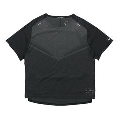 Nike Ultra Run Division TrainingSport Fast-Dry Breathable Fabric Short Sleeve T-Shirt Men's Black DA1299-010 (Quick Dry) Nike T, Nike Tshirt, Division, Quick Dry, Breathable Fabric, Mens Shirts, Running, Nike, Mens Tshirts